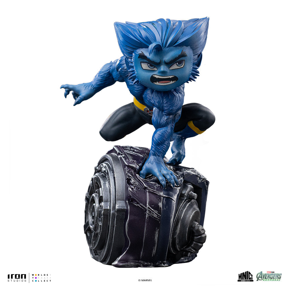 Iron Studios Beast Avengers: Doomsday MiniCo statue - alternate angle view on white background 1