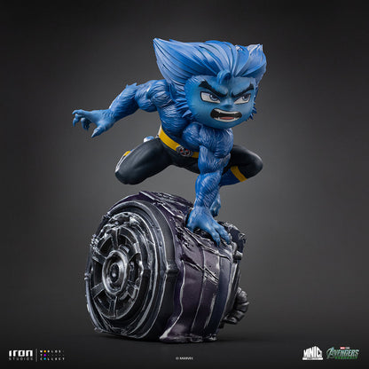 Iron Studios Beast Avengers: Doomsday MiniCo statue - unpainted prototype detail view 2
