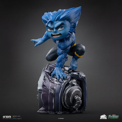 Iron Studios Beast Avengers: Doomsday MiniCo statue - unpainted prototype detail view 3