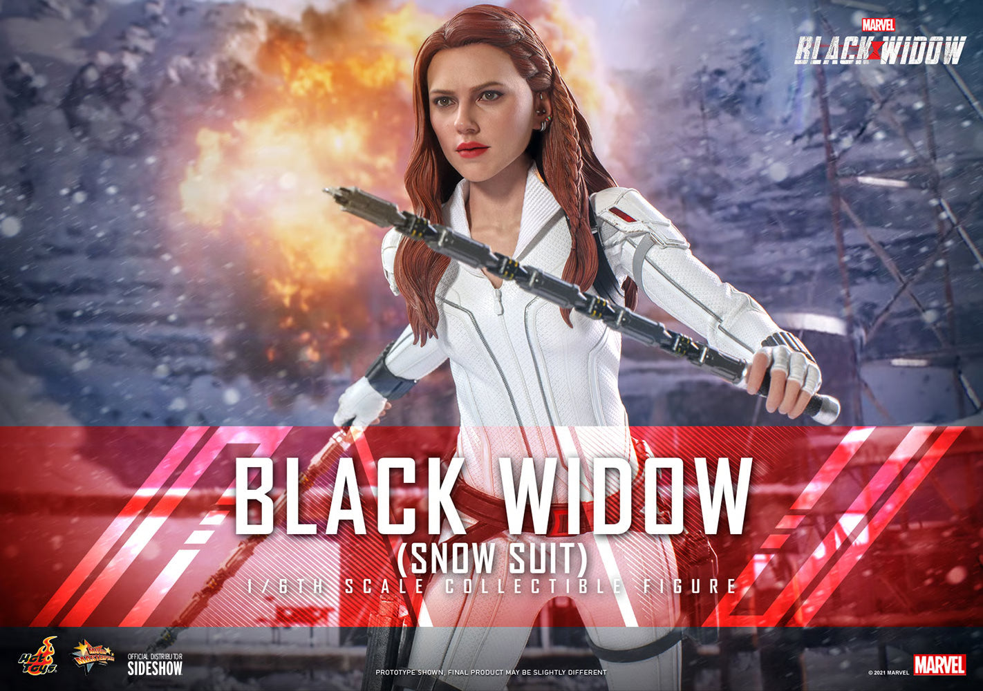 Hot Toys Black Widow (Snow Suit Version) 1/6 Scale Action Figure