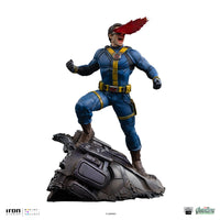 Iron Studios Cyclops Avengers: Doomsday BDS 1/10 statue - alternate angle view on white background 1
