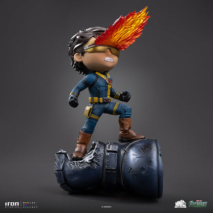 Iron Studios Cyclops Avengers: Doomsday MiniCo statue - unpainted prototype detail view 1