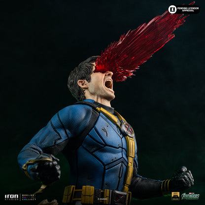 Iron Studios Cyclops Legacy Replica 1/4 Statue, Deluxe Ver statue - hand-painted detail view 1