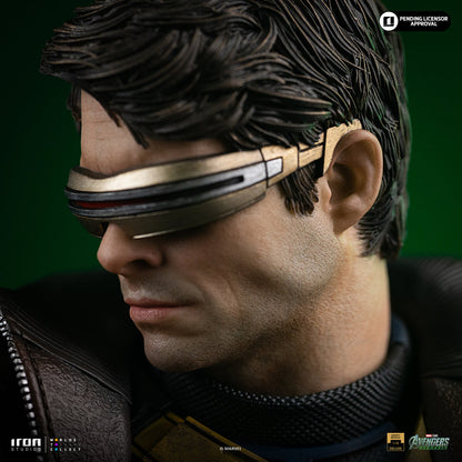 Iron Studios Cyclops Legacy Replica 1/4 Statue, Deluxe Ver statue - hand-painted detail view 11