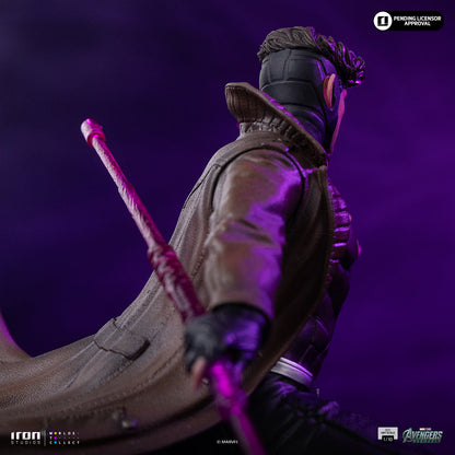 Iron Studios Gambit Avengers: Doomsday BDS 1/10 statue - hand-painted detail view 3