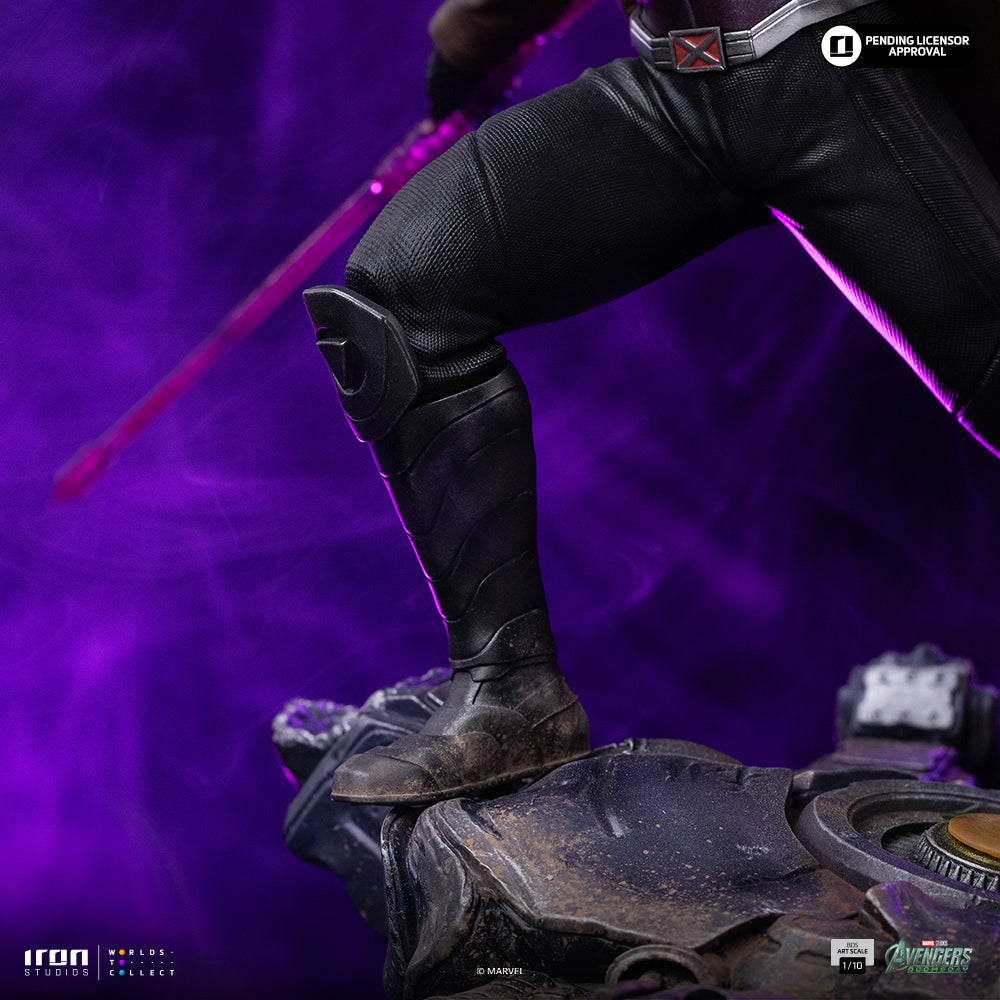 Iron Studios Gambit Avengers: Doomsday BDS 1/10 statue - hand-painted detail view 9