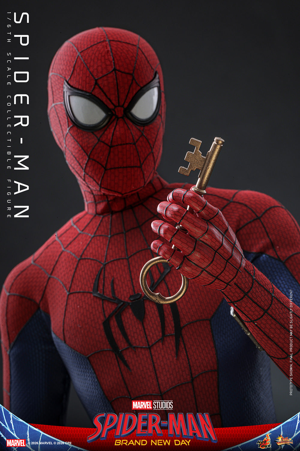 Hot Toys Spider-Man Brand New Day 1/6 scale figure — alternate pose