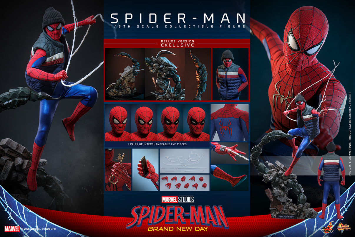 Hot Toys Spider-Man Brand New Day Deluxe 1/6 scale figure — Scorpion tail detail