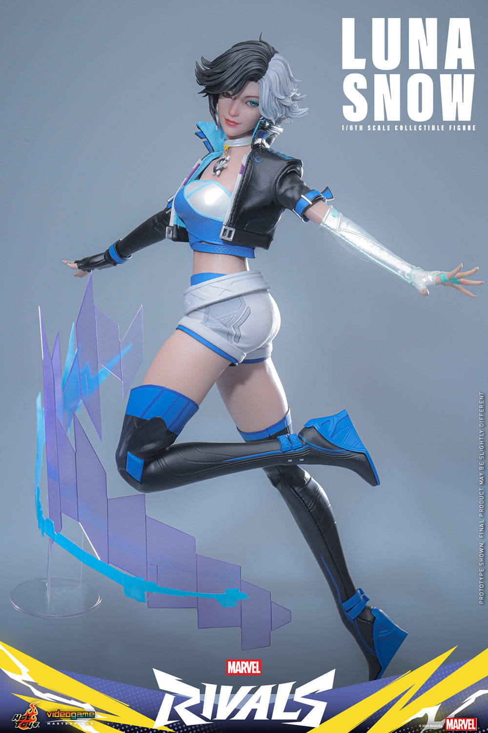 Hot Toys Luna Snow Marvel Rivals 1/6 scale figure — full accessory set