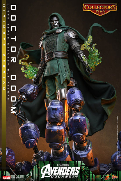 Hot Toys Doctor Doom Avengers Doomsday Ultimate 1/6 scale figure — armoured suit and cloak