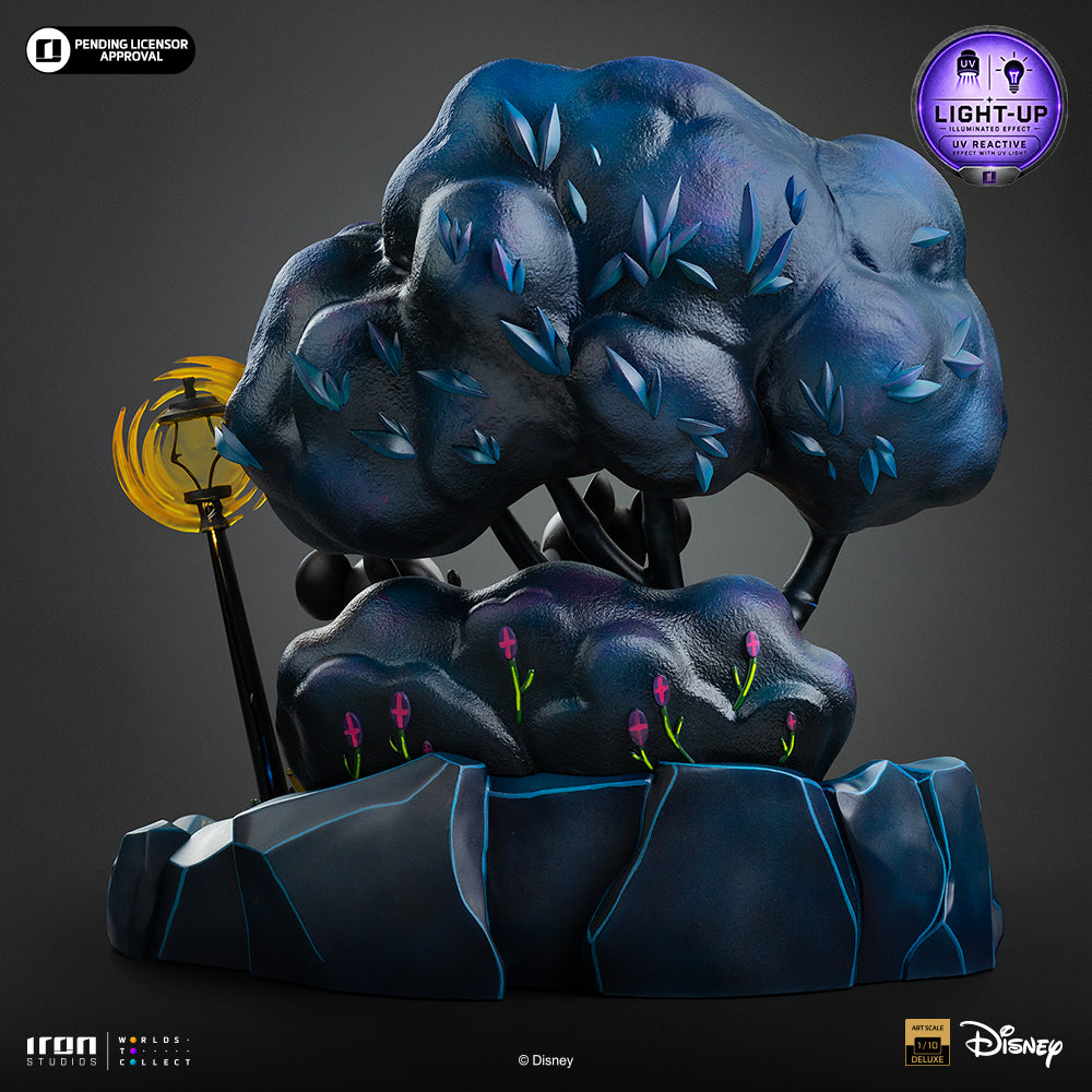 Iron Studios Mickey, Minnie & Pluto's Day at the Park statue - unpainted prototype detail view 4