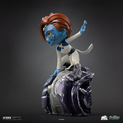Iron Studios Mystique Avengers: Doomsday MiniCo statue - unpainted prototype detail view 2