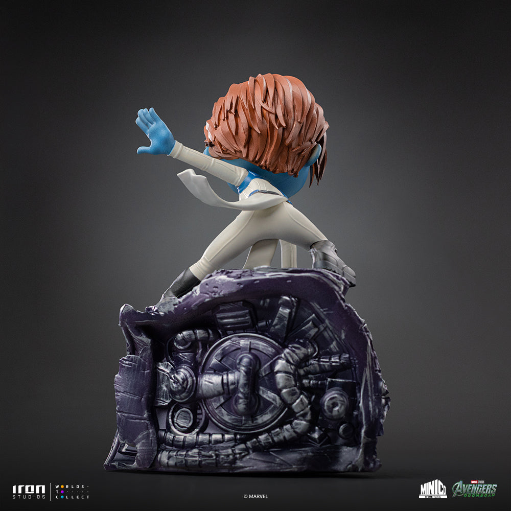 Iron Studios Mystique Avengers: Doomsday MiniCo statue - unpainted prototype detail view 4