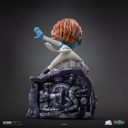 Iron Studios Mystique Avengers: Doomsday MiniCo statue - unpainted prototype detail view 4