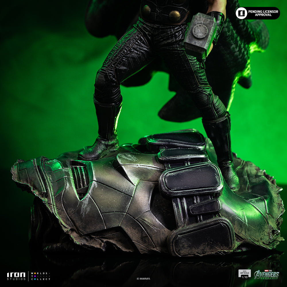 Iron Studios Thor Avengers: Doomsday BDS Art Scale 1/10 statue - hand-painted detail view 6