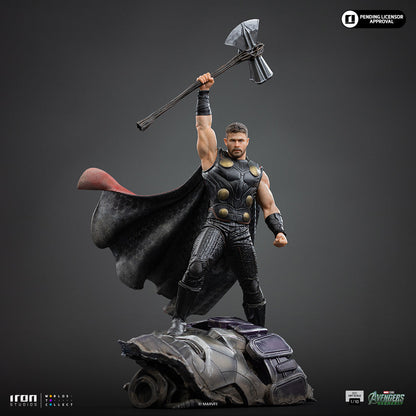 Iron Studios Thor Avengers: Doomsday BDS Art Scale 1/10 statue - unpainted prototype detail view 3