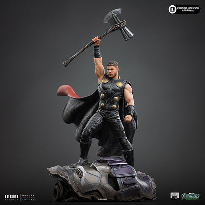 Iron Studios Thor Avengers: Doomsday BDS Art Scale 1/10 statue - unpainted prototype detail view 5