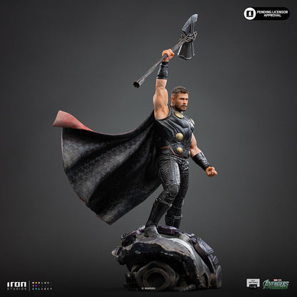 Iron Studios Thor Avengers: Doomsday BDS Art Scale 1/10 statue - unpainted prototype detail view 7