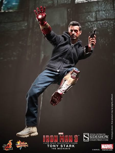 Hot Toys Tony Stark (The Mechanic Special Edition) 1/6 Scale Action Figure