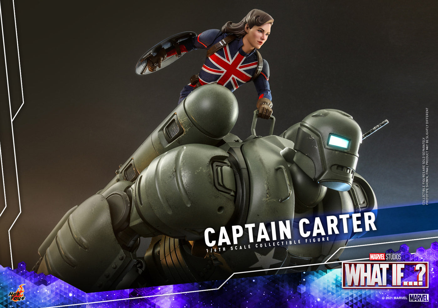 Hot Toys Captain Carter 1/6 Scale Action Figure