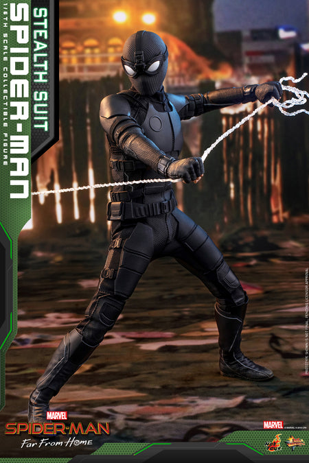 Hot Toys Spider-Man (Stealth Suit) Actionfigur im Maßstab 1:6