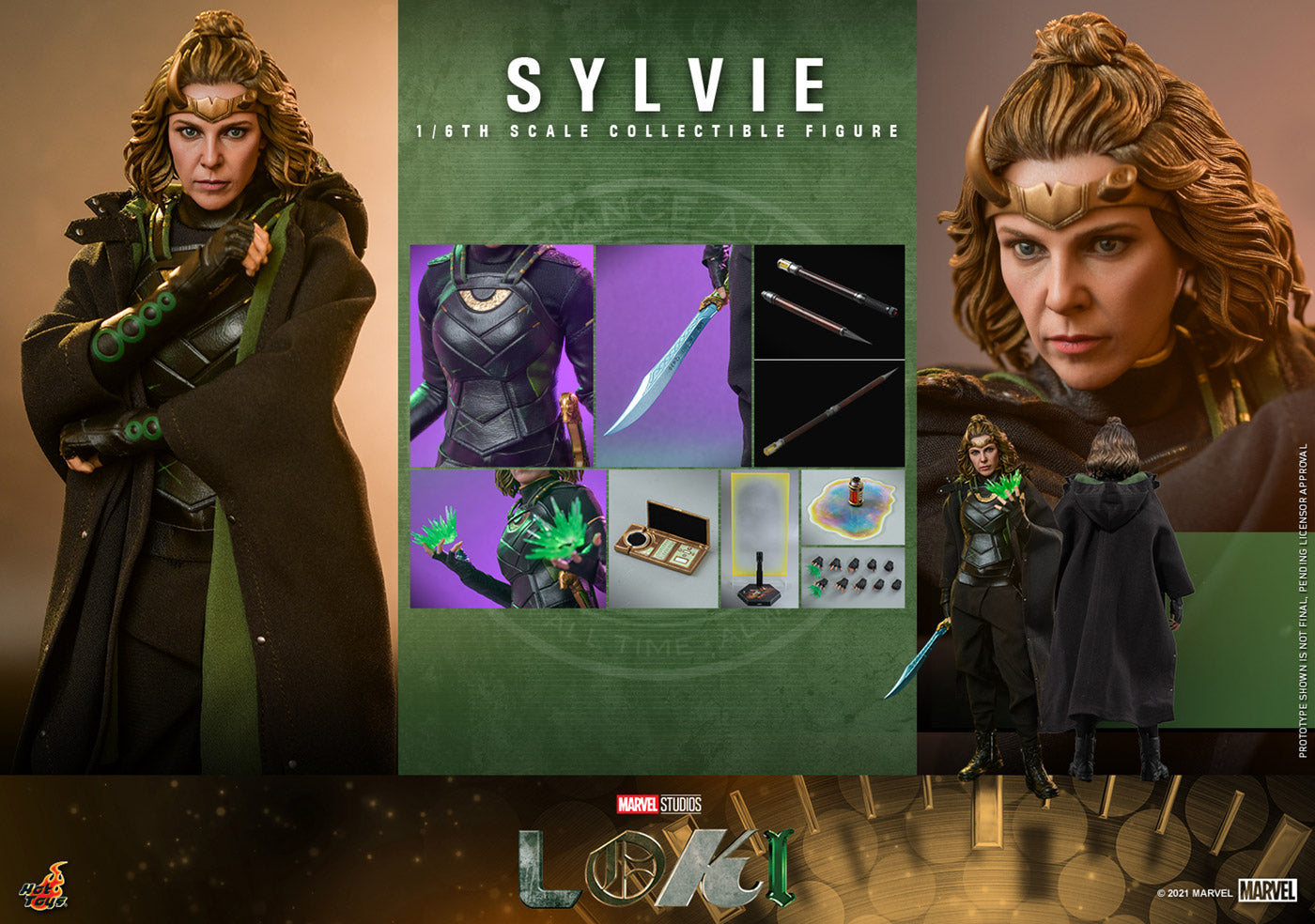 Hot Toys Sylvie 1/6 Scale Action Figure